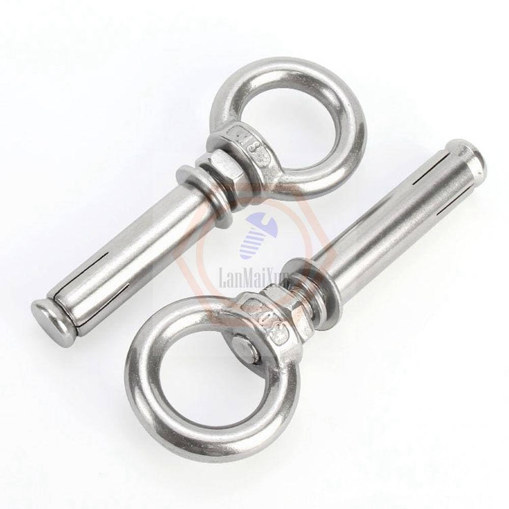 Bulloni ad espansione | 1 set di viti di espansione dell'anello di sollevamento in acciaio inossidabile 304 M8 × 120 mm(M10,M6x120mm 4set)