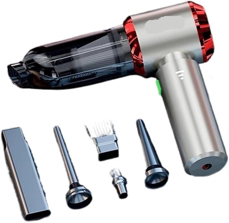 985000PA Car Vacuum Cleaners Wireless Strong Suction Handheld Portable Car Cleaner Cleaning Machine Mini Vacuum Cleaners(Max Red 2hapa)