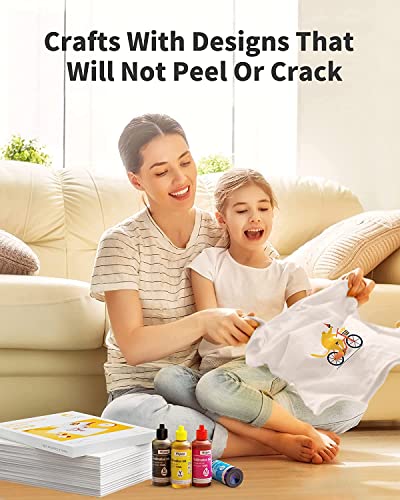 Hiipoo Sublimation Paper 8.5X11 Inch, Work With Sublimation Ink And E Sawgrass Inkjet Printers For Mugs T-Shirts Light Fabric And Other Sublimation Blanks (110 Sheets, 120G) (A-8.5X11) #TOP6