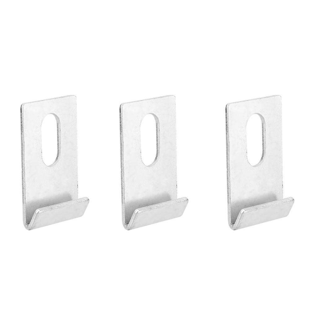 10 pezzi di clip per base per serra Nastro in metallo J Clip di fissaggio Attacca il kit di attrezzi per varie serre