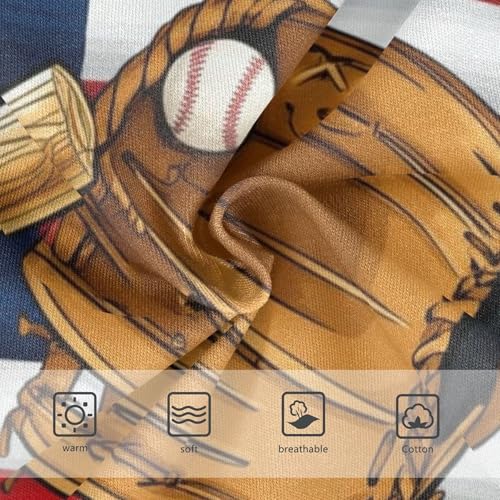 Stylish Toddler Underwear Floral 2t Cotton Girl Panties Cute Vintage Baseball Gloves Kids Briefs Undies3