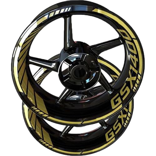 Sticker jante réfléchissant Suzuki GSX1400 pour personnaliser et sécuriser ses roues