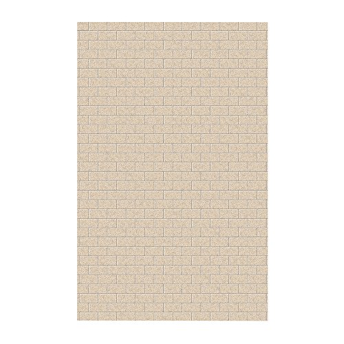 Swan Subway Tile 62 in. x 96 in. Panel de Ducha Adhesivo Easy Up de 1 Pieza en Bermuda Sand SSST629601.040 miniatura 1