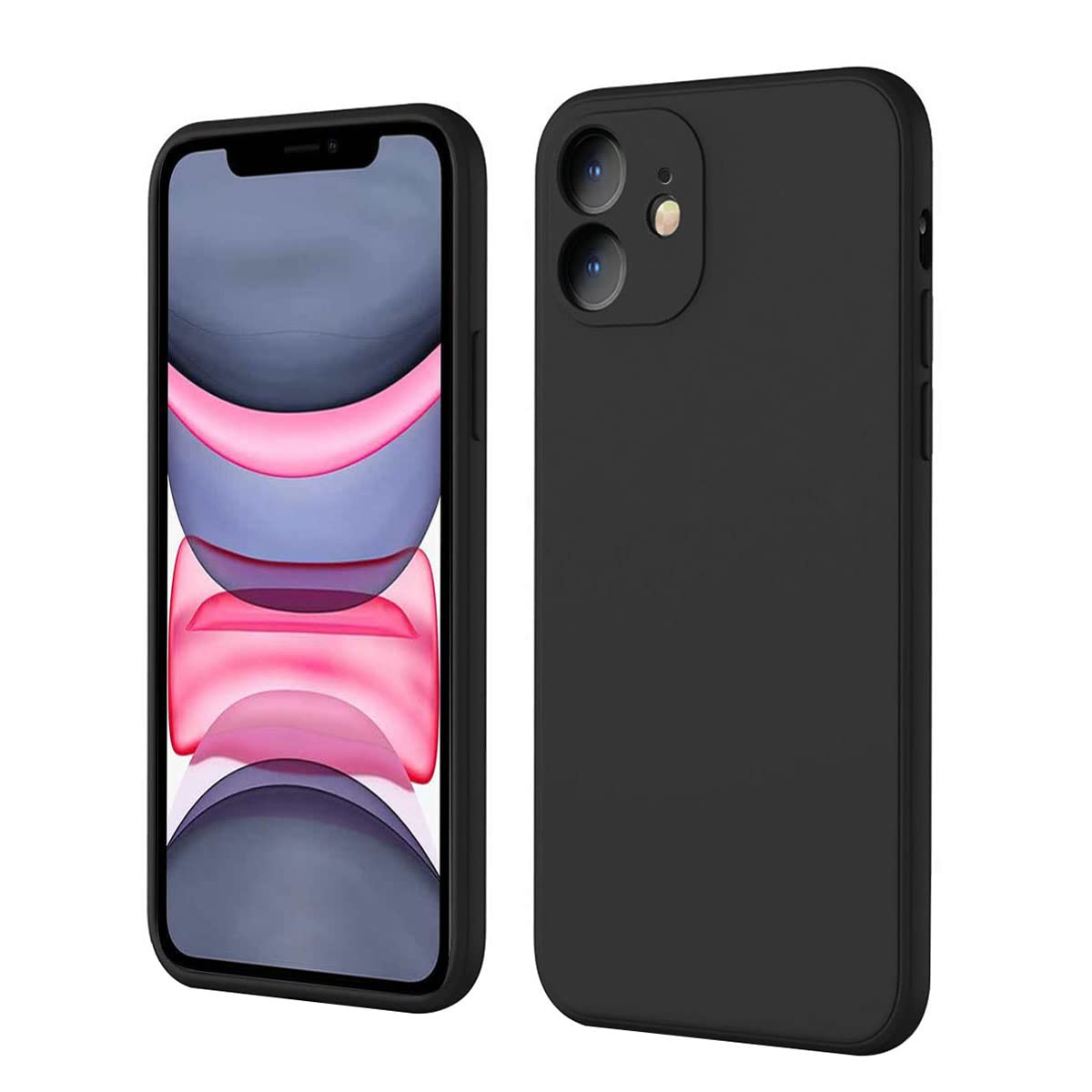 LIRAMARK Silicone Soft Back Cover Case for Apple iPhone 11 (Silicone Black) (B0BBVCWXTK) Amazon Price History, Amazon Price Tracker