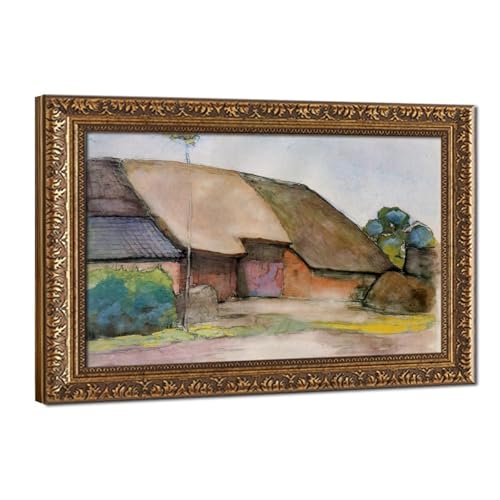 Impression sur toile Farm Sun Piet Mondrian décoration murale