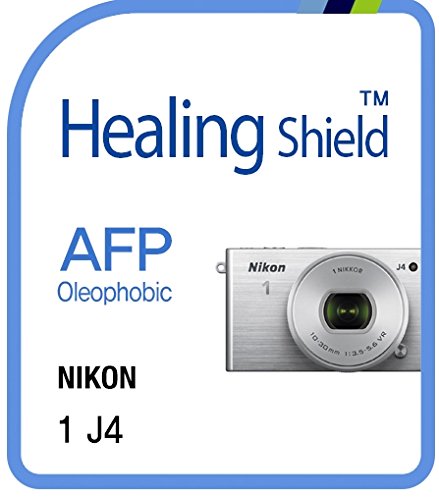 Healingshield �X�L���V�[���t���ی�t�B���� Oleophobic AFP Clear Film for Nikon Camera 1 J4 [2pcs]