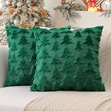 OTOSTAR Set of 2 Christmas Throw Pillow Covers...
