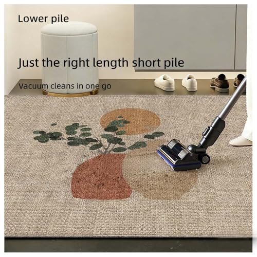 Tapis de porte fleuri absorbant pour entrée et salle de bain - 8