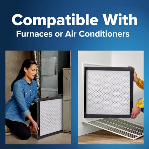 Image of Filtrete 12x24x1 AC Furnace Air Filter, MERV 14, MPR 2500, Premium Ultra Fine Particle, 3-Month Pleated 1-Inch Electrostatic Air Cleaning Filter, 2-Pack