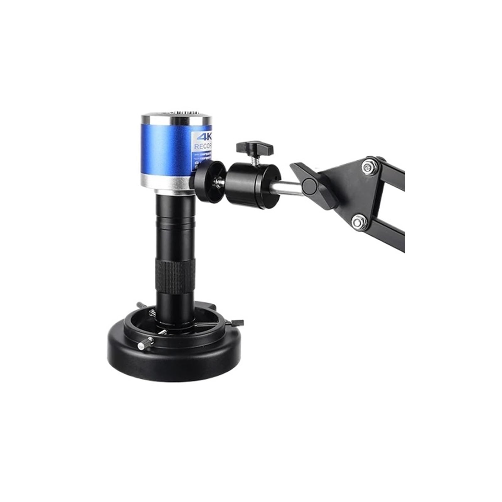 Microscopio digitale for saldatura con obiettivo zoom 1-150X, HD 4K 48MP 1080P, telecamera industriale di tipo C, video HDM/I, for elettronica