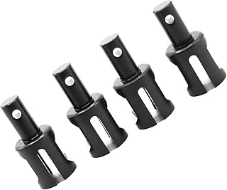 Mesimsple 4pcs CrMo Steel Diff Outdrive ARA310913 for Arrma 1/5 Kraton 8S BLX Differential Outdrive & Outcast EXB Diff Cup Upgrade Parts
