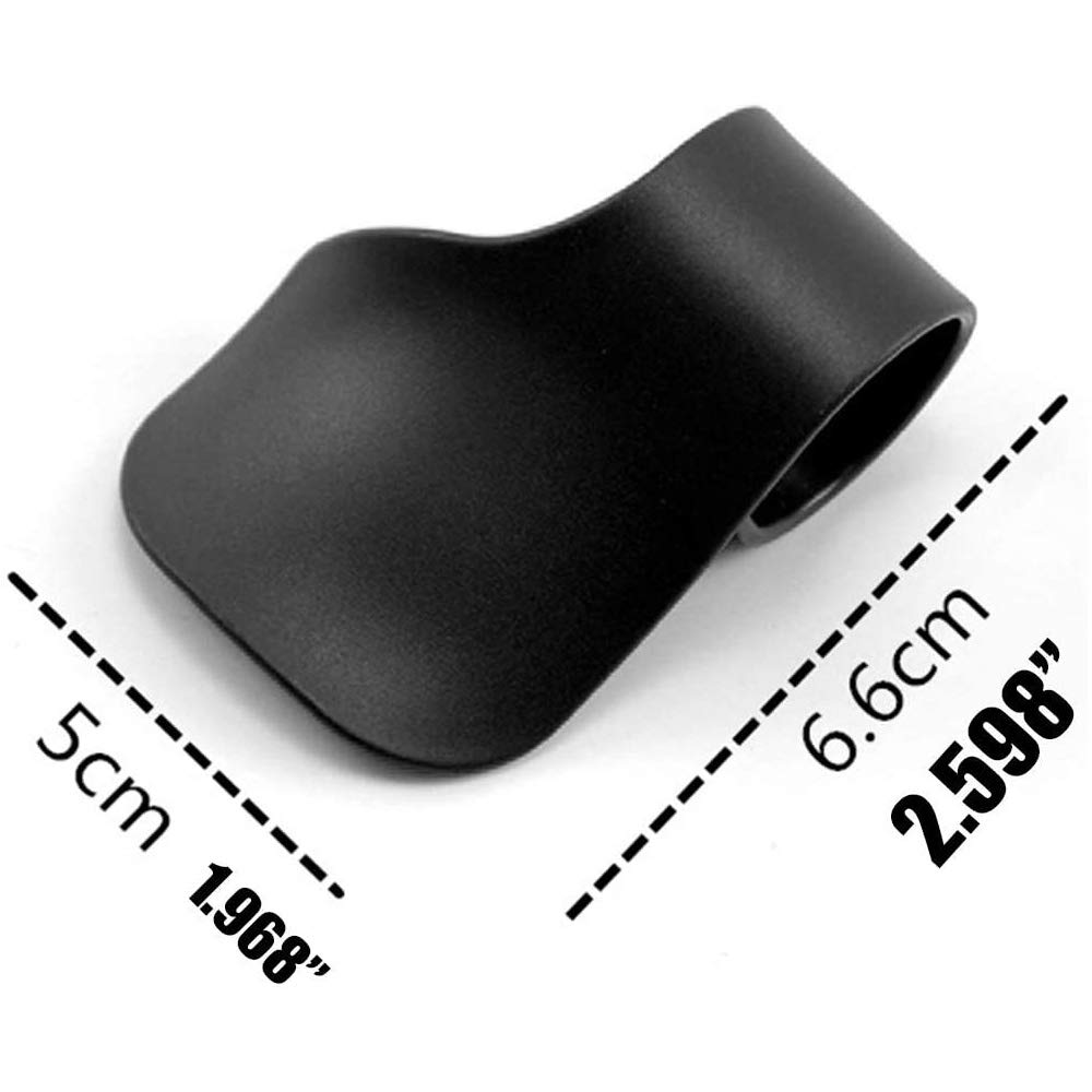 POFET Reemplazo para E-Bike Moto Scooter Universal 7/8" Manillar Manillar Manillar Manillar Manillar Manillar de la Motocicleta Control de Crucero Asistente de Control de la Muñeca Clip(Negro)
