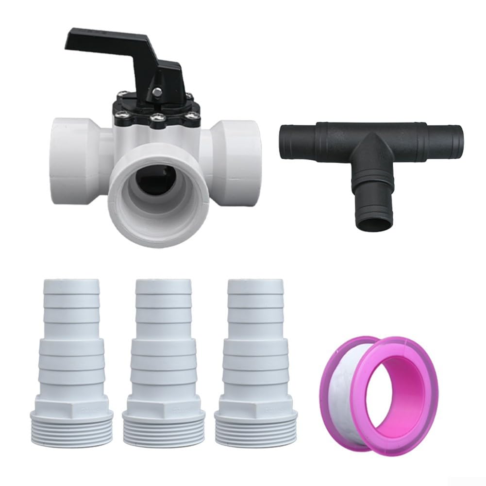 3-We-Pool - Conector de manguera de repuesto para 4715 Spa, control eficiente del flujo de agua y fácil instalación, ideal para mantenimiento de piscina y uso en spa