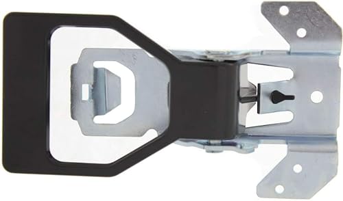 Para Chevy Camaro 1982-1992 Manija de puerta interior delantera o trasera lado del conductor o del pasajero  Una sola pieza  negro liso  Recorte