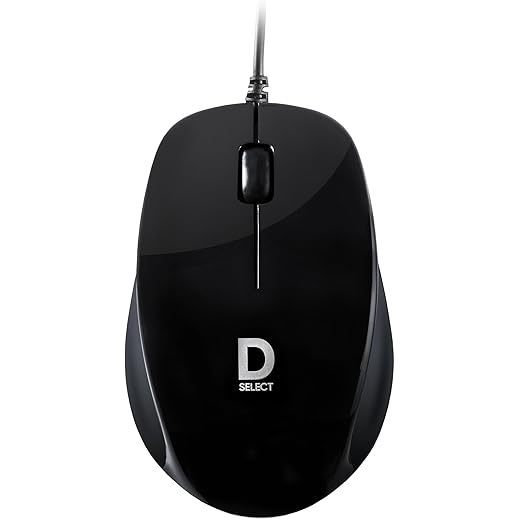 Dell Wired Mouse DS112 Black USB Type C