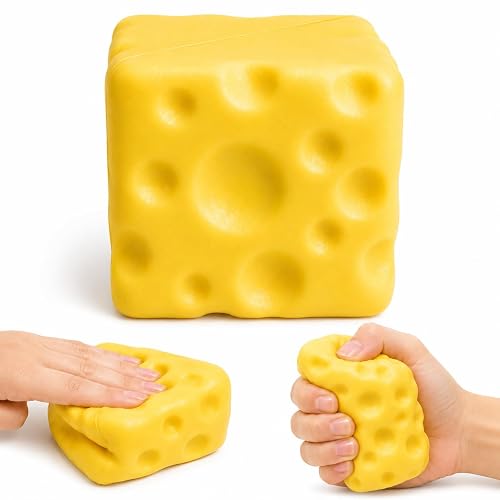 Cheese Squishy, 2.8 Inch Slow Rising Cheese Squishy Toy (1,