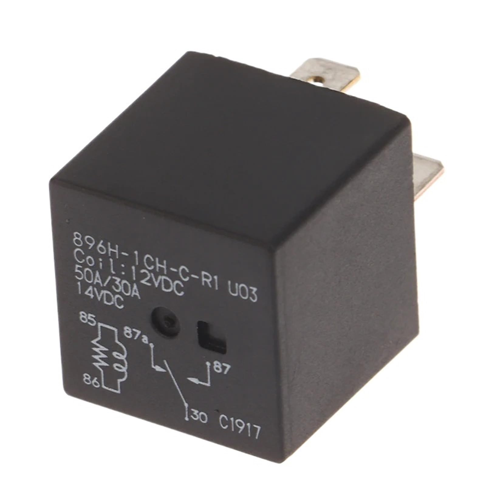Interrupteur 896H-1CH-C-R1 U03 12V CC relais de commutation haute performance pour phare et moteur