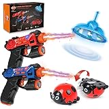 Laser Tag Gun Set, VATOS 4 in 1 Mini lasertag Gun Toy for Kids Adults with Flying & Beetle, Blaster Toy Gun Group Activity Game Easter Gift for Boys Girls Age 3+