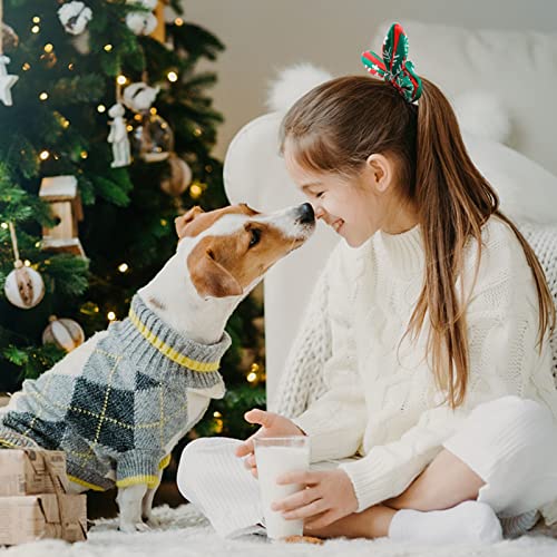 Bow Scrunchies Bunny Ear Hair Ties Velvet Scrunchies With Bow Christmas Hair Scrunchies For Women Girls Hair Accessories Jaciya Elastic Ropes Ponytail Holder Scrunchy Bobbles #TOP3