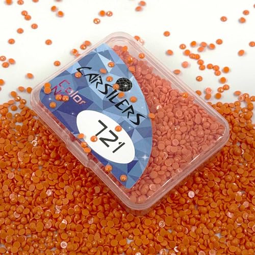Carsilers Diamond Painting Beads 721,Diamonds Painting Accessories Replacement for Missing Drills,Diamond Beads Replacement Drills Gems Stones,Round,About 3500pcs