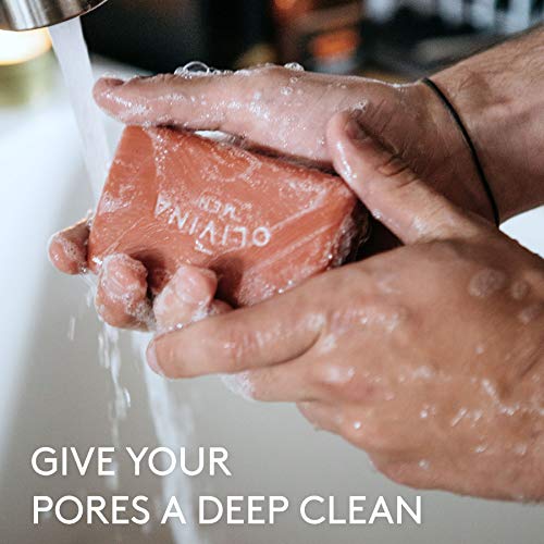 Barrel And Oak - Exfoliating Bar Soap Variety Pack, Men's Soap Bar, Natural Exfoliator, Skin Scrub, Deep Cleans Pores, Removes Dead Skin, Certified Sustainable Palm Oil, Vegan (6 Oz Per Bar Soap, 3-Pack) #TOP3