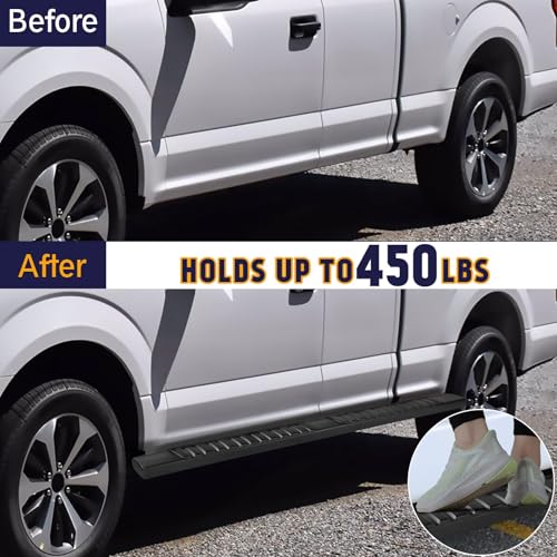 Estribos laterales 6 pulgadas para Ford F-150 y serie Super Duty miniatura 6