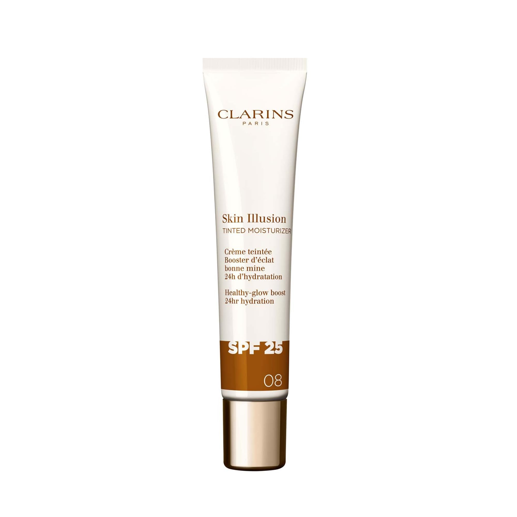 Clarins Skin Illusion Tinted Moisturizers SPF25 08 40ml, 40 ml (Pack of 1)