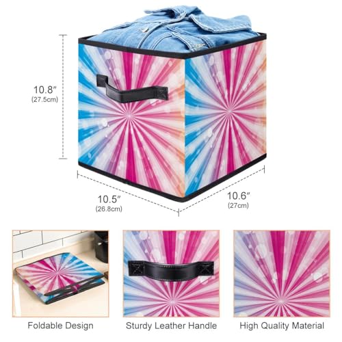 Bacs de rangement pliables pour jouets, solution gain de place pour vêtements - 4