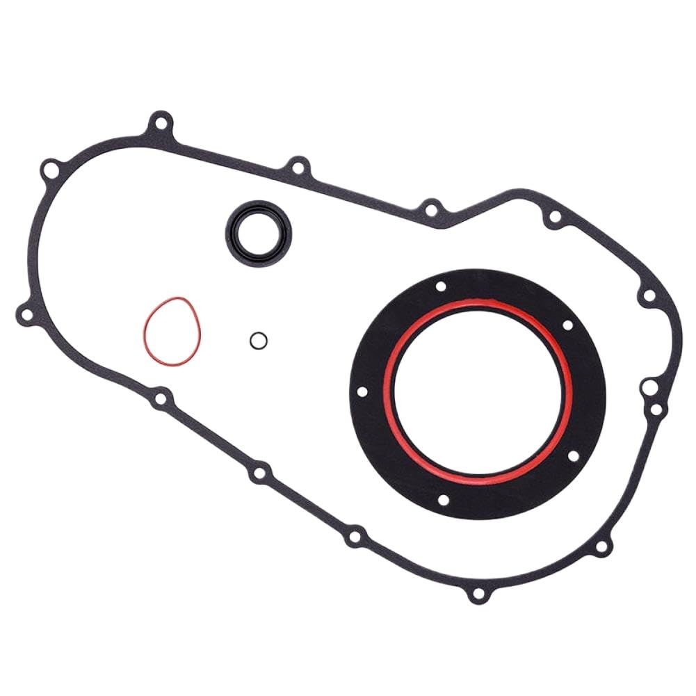 Motorcycle Clutch Primary Cover Gasket Kit Compatible with CVO Electra Ultra Limited FLHTKSE Road FLTRX JGI-25700378-K