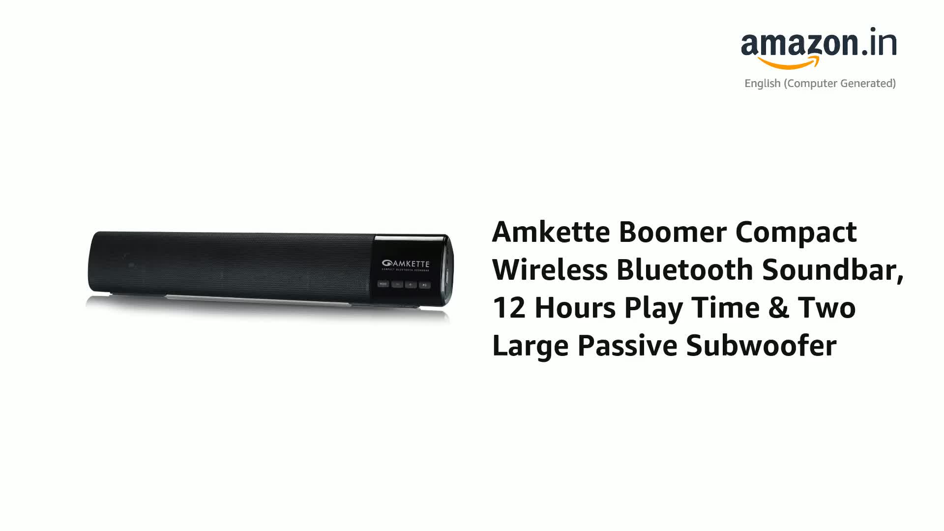 Amkette Boomer Compact Wireless 