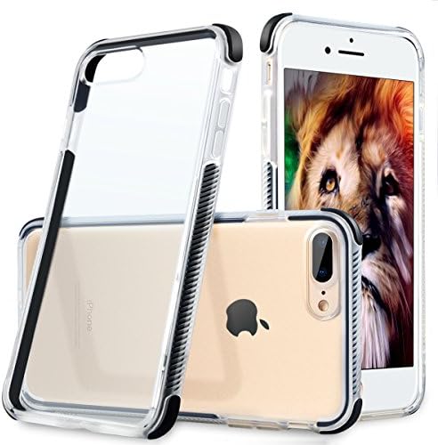 Phone Case Compatible with iPhone 8 Plus Case Replacement for iPhone 7 Plus Case Anti-Fingerprint Cover Shock Protection Scratch-resistant Anti-Scratch Compatible with iPhone 8 Plus Case Replacement