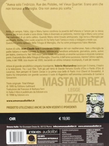 Casino Totale Letto Da Valerio Mastandrea. Audiolibro. Cd Audio Formato MP3. Ediz. Integrale - 2