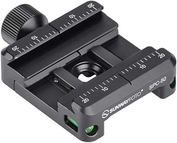 SunwayFoto SPC-50 QR Quick Release Clamp Arca Swiss and Picatinny Dovetail Adapter : Sports & Outdoors