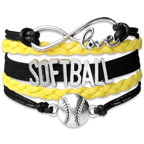 Image of Gymnastics Bracelets for Girls Gifts for Teen Girls,Teams Initial Charm Jewelry,Sport Ballerina Birthday Christmas Gifts