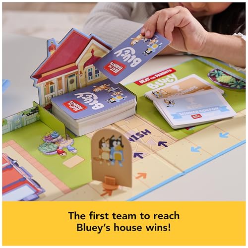 Bluey Beat the Parents juego de mesa miniatura 6