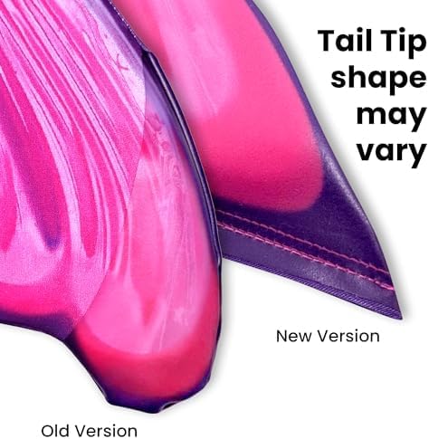 Miniatura 6 de Fin Fun - Cola de sirena auténtica para niños, resistente al desgaste, para nadar, monoaleta incluida