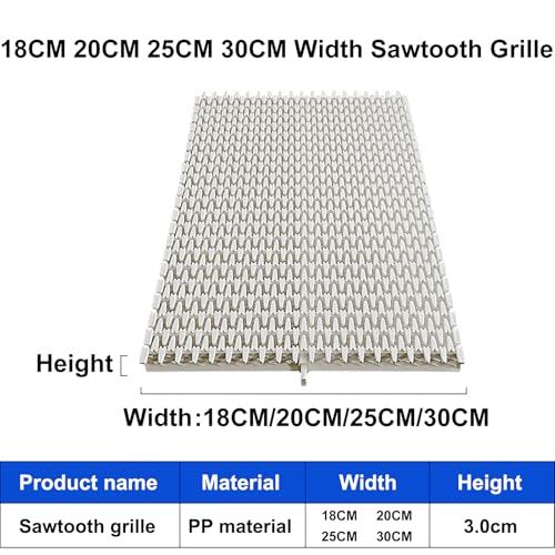 Grilles de trop-plein pour piscine de 25 cm de long pour rénover les goulottes de débordement - 3