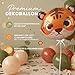 Imagen de balloa Globo de aluminio XXL Happy Tiger con diseño de animales