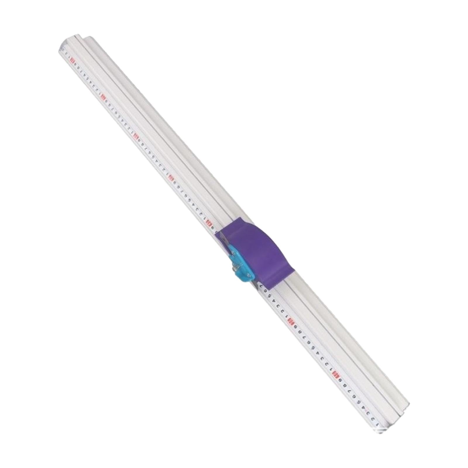 Colcolo Foto-PVC-Haustierschneider mit Lineal, Aluminium-Schneide-Positionierungsspur-Lineal, präzises manuelles Schneidelineal, für PVC-Platten, 130cm