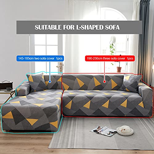 Housse de canapé extensible pour rénover un canapé usé en spandex stretch - 4