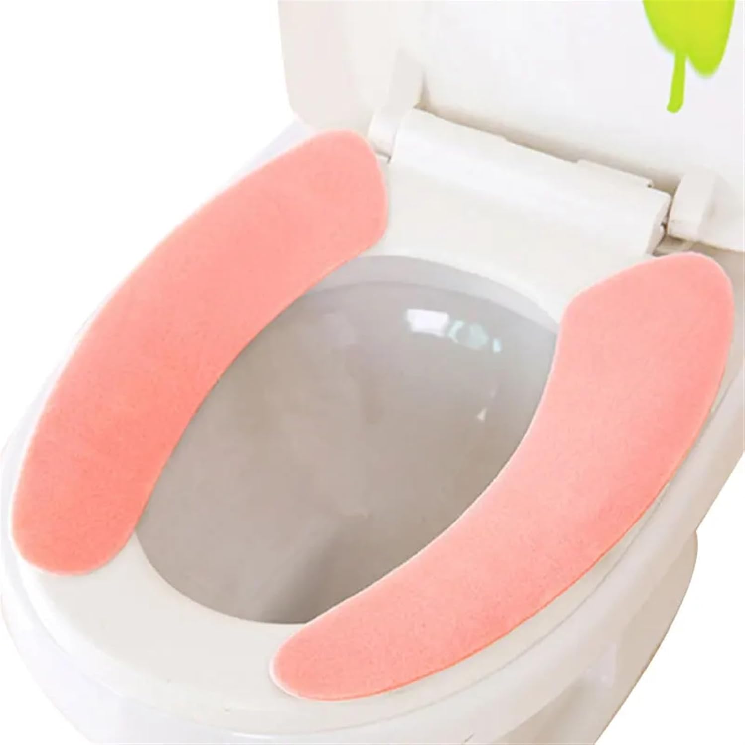 Washroom Warm Washable Health Sticky Toilet Mat Seat Cover Pad Household Reuseable Soft Toilet Seat Cover (Size : Purple)