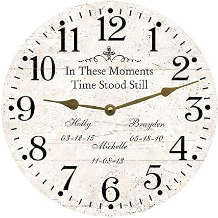 in These Moments Time Stood Still Clock. Personalized Time Stood Still Clock product photo in These Moments Time Stood Still Clock. Personalized Time Stood Still Clock product photo