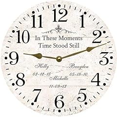 in These Moments Time Stood Still Clock. Personalized Time Stood Still Clock in These Moments Time Stood Still Clock. Personalized Time Stood Still Clock product