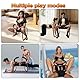 Sex Chiar Multifunction Sex Position Enhancer Chair, Sex Furniture Love Position Aids Chair with Handrail, Novelty Sex Toy Sex Games Sex Bench for Couples Adult SM Games (Red)