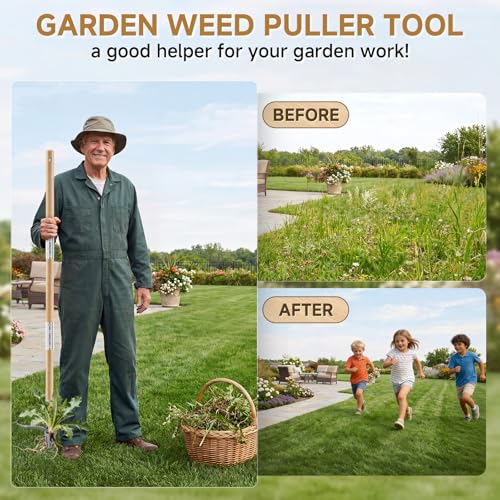 Niulight Heavy Duty Stand Up Weeder