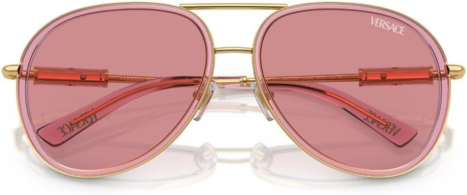 Versace Sunglasses VE 2260 100284 Pink Transparent