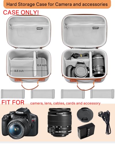 Maleta rígida para cámaras Canon, Sony y Nikon (gris) miniatura 2