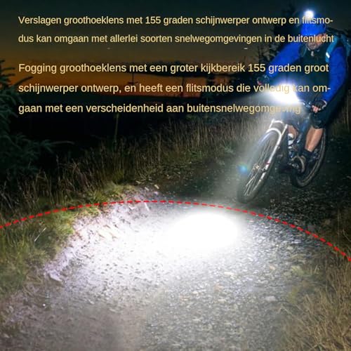 Luz y cuerno para bicicleta recargable con campana de pato 7