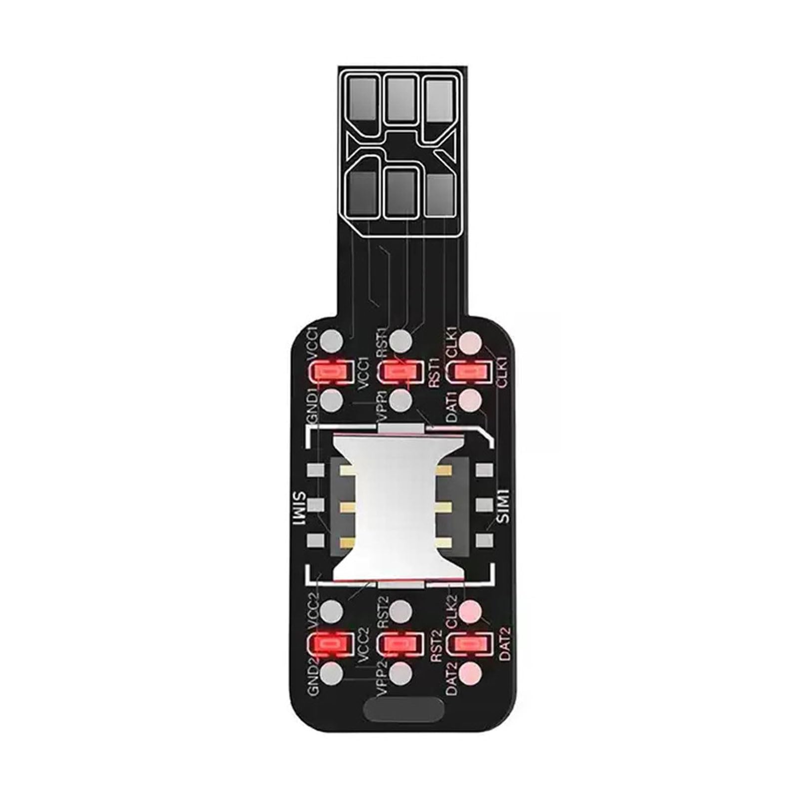 Professional Phone Card Detector Tool for Fast Module Fault Diagnosis in Phone Maintenance Mobile Phones Model Card Circuit Tester