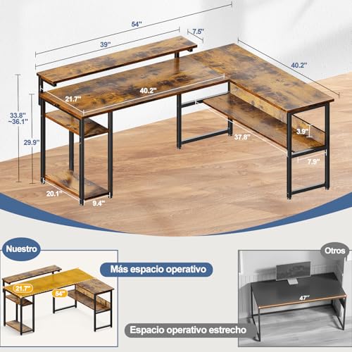 La Mejor Selección de Venta de Escritorios Economicos los preferidos por los clientes. 30 Venta de Escritorios Economicos marca FURRIFIC (3)
